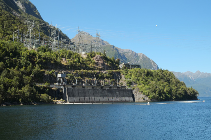 Bild Wasserkraftwerk Manapouri 