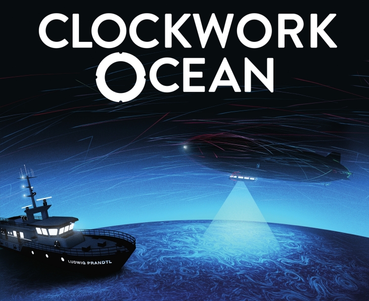 The project <i>Clockwork Ocean</i> logo. <i>-image: Hereon-</i> Logo_Clockwork_Ocean