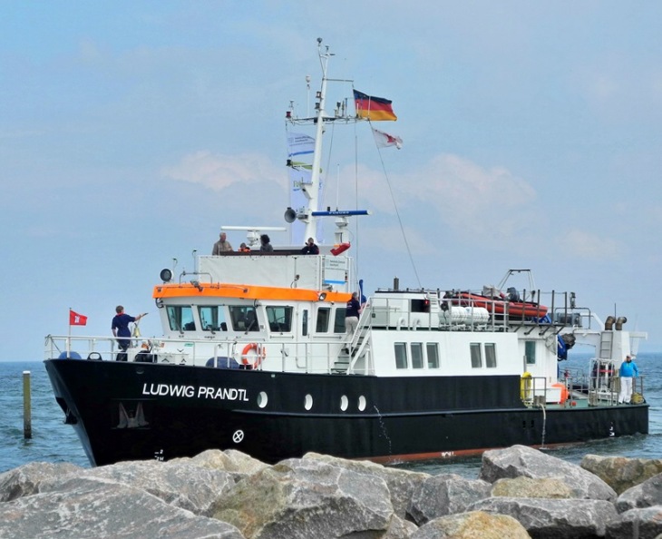 Research vessel Ludwig Prandtl (Photo: S. Billerbeck / Hereon)