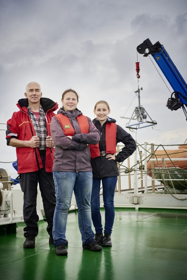 Expedition auf der Nordsee (Foto: Hereon/Christian Schmid)