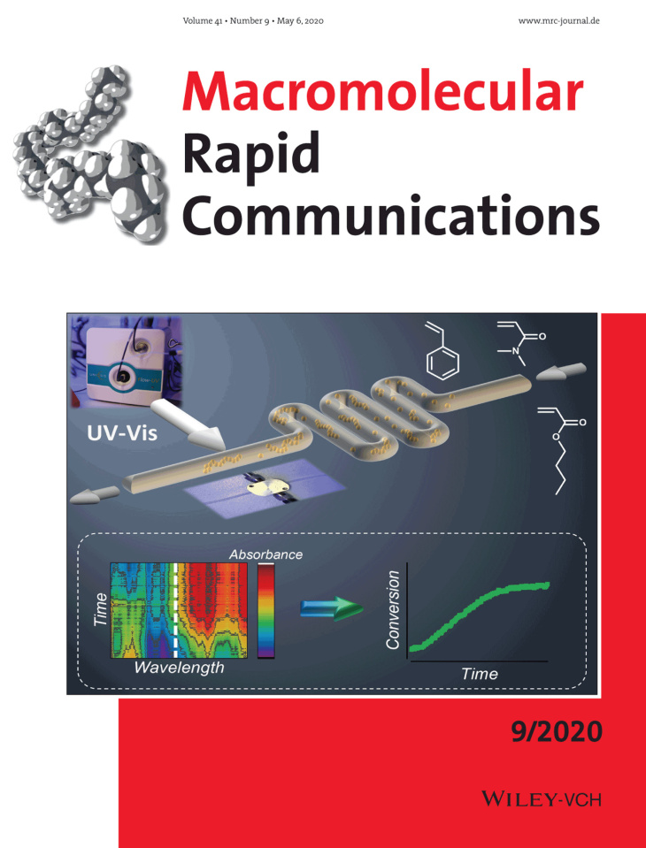 Cover page Macromolecular Rapid Communications 2020, https://doi.org/10.1002/marc.202000029