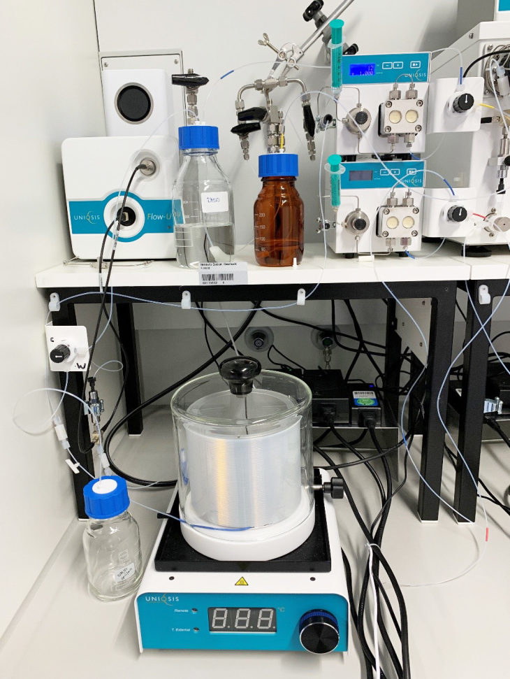 Microfluidic reactor FlowLab of Uniqsis