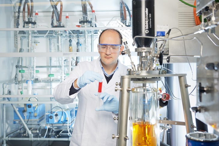 Abbildung des Anionik-Labors als Symbolbild für die Abteilung Polymersynthese