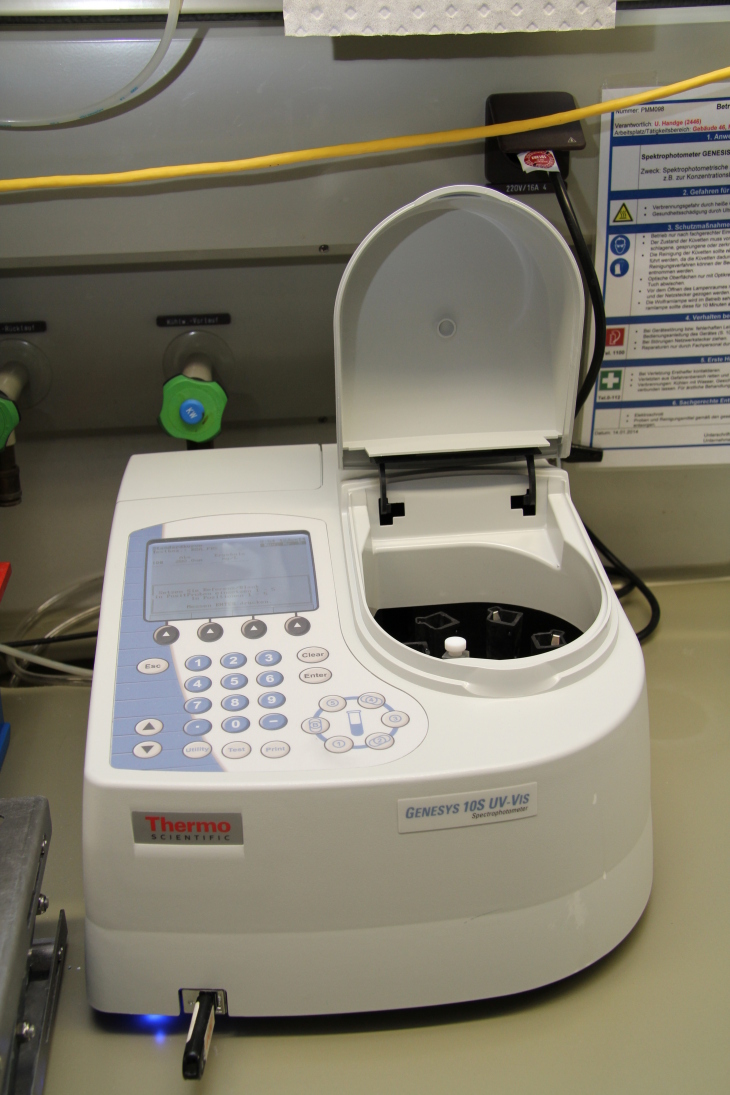 UV/VIS Spectrophotometer