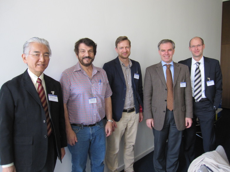 Wissenschaftliche Beiratssitzung des Helmholtz Virtuellen Instituts im Rahmen der PAT 2013.