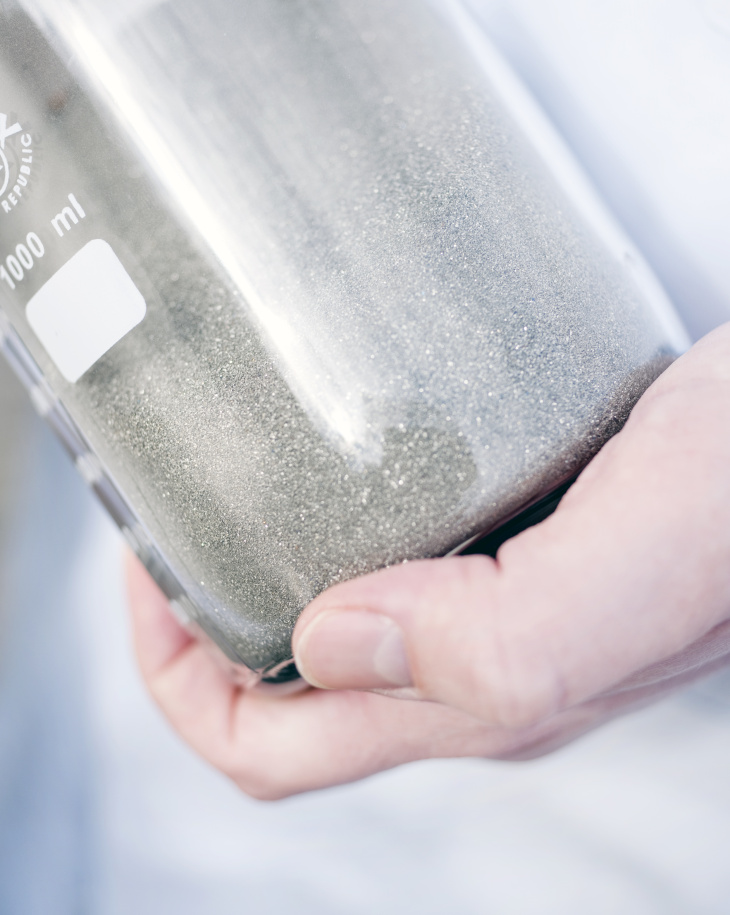 Nanokristallines Metallhydridpulver