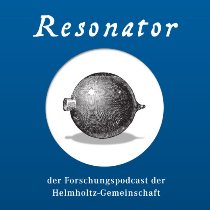 Logo resonator der Forschungspodcast der Helmholtz-Gemeinschaft