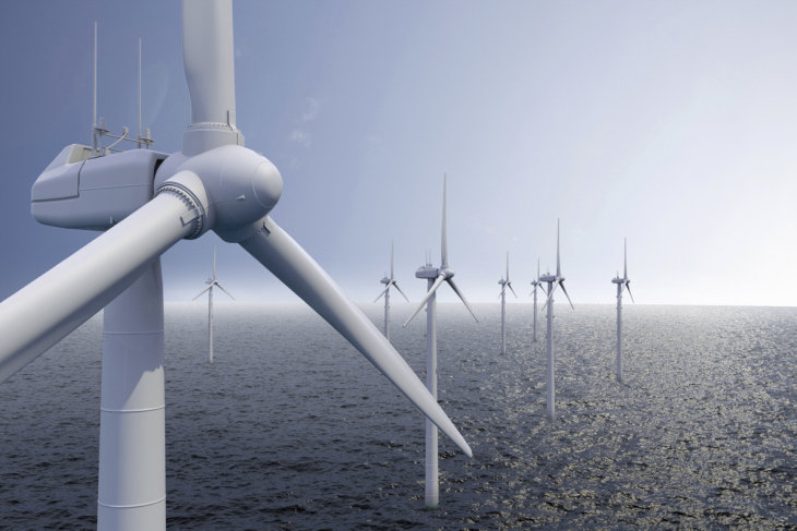 Offshore Windpark in der Nordsee