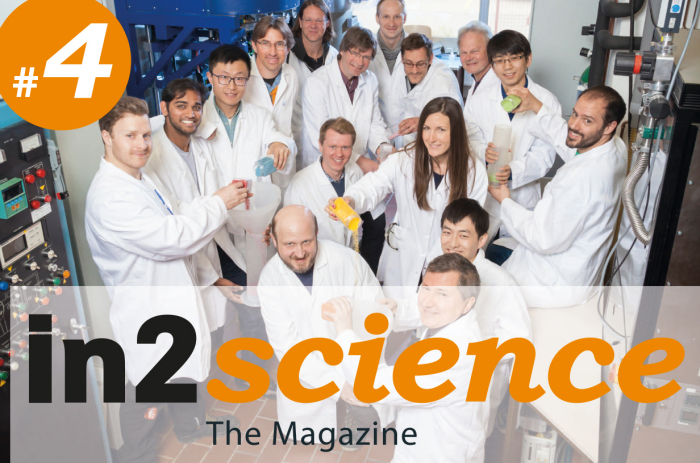 Cover of magazine in2science