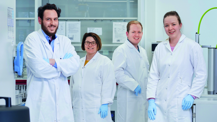 Staff of the Biological Characterization Department.