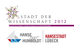 Logo Stadt der Wissenschaft Lübeck 2012 [Download]