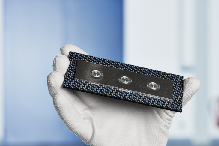 Verbindung von Carbon-Material und Metall mit dem "Friction Spot Joining"-Verfahren