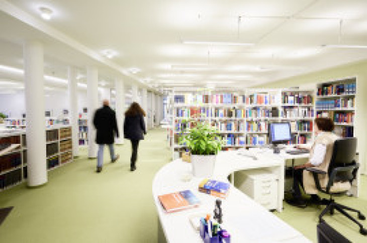 Reading room library