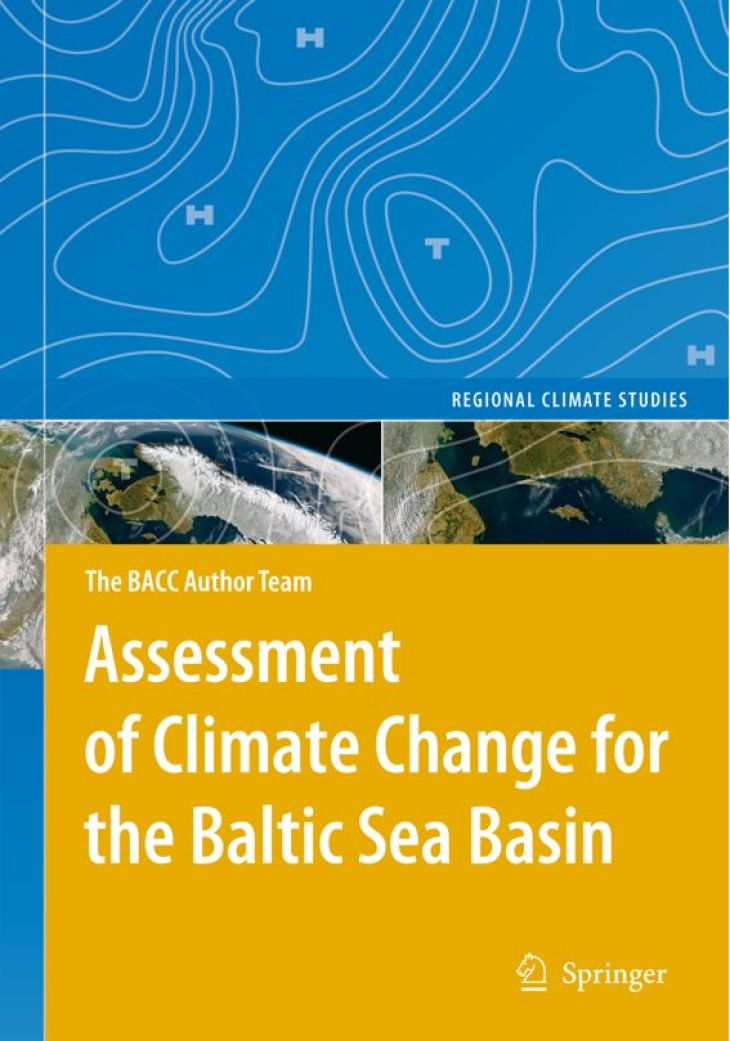 Buch Cover Assessment of Climate Change for the Baltic Sea Basin